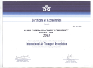 IATA CERTIFICATE 2019-min